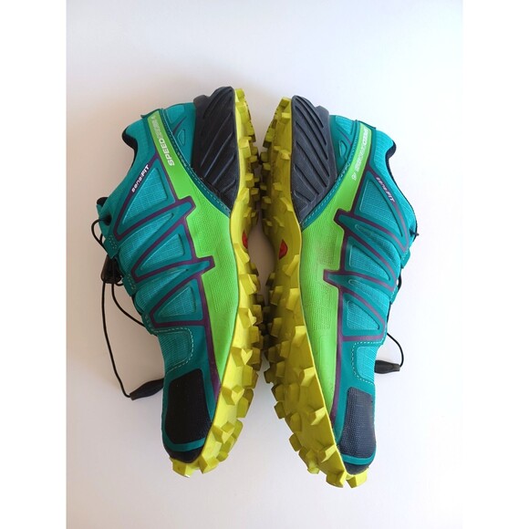 Salomon Speedcross 4 Womens 7.5 Trail Running Shoe Athletic Sneaker Hiking - Picture 6 of 11